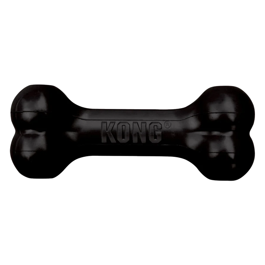 Hračka Kong Dog Extreme Kosť čierna, guma prírodná, M