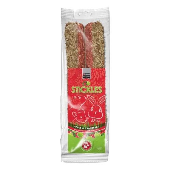 Pamlsok SUPREME hlodavce Stickle Apple & Cranberry ZB 100g