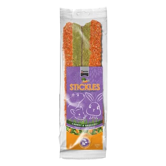 Pamlsok SUPREME hlodavce Stickle Carrot & Broccoli ZB 100g