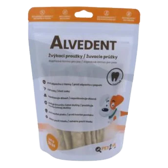 Alvedent – dentálne žuvacie prúžky 20ks / 200 g