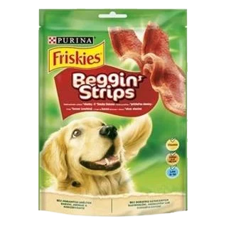 Pamlsok NESTLÉ FRISKIES dog Beggin Strips Slanina 6x120 g