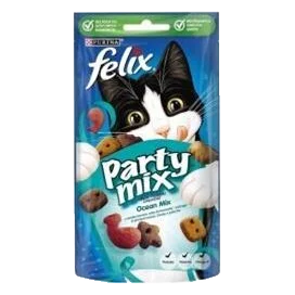 Pamlsok NESTLÉ FELIX PARTY MIX cat Ocean mix 8x60 g