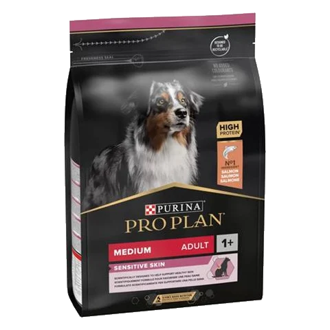 ProPlan MO Dog Adult Medium Sensitive Skin losos 3 kg