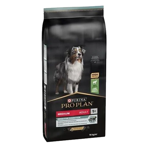 ProPlan MO Dog Adult Medium Sensitive Digestion jahňa 14 kg