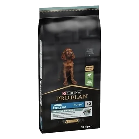 Proplan MO Dog Puppy Large Athletic Sensitive Digestion jahňa 12 kg