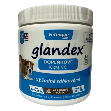 GLANDEX SOFT CHEWS 30, 120 g