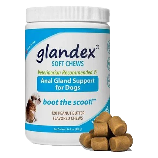 GLANDEX SOFT CHEWS 120, 480 g