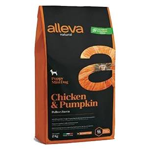Alleva NATURAL dog puppy mini chicken & pumpkin 2 kg