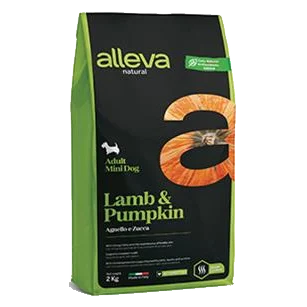 Alleva NATURAL dog adult mini lamb & pumpkin 2 kg
