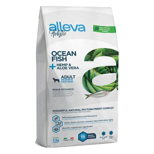 Alleva HOLISTIC dog adult medium & maxi ocean fish 2 kg
