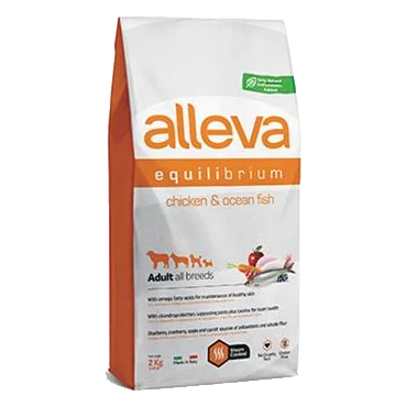 Alleva SP EQUILIBRIUM dog adult all breed chicken & ocean fish 2 kg