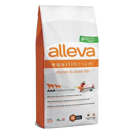 Alleva SP EQUILIBRIUM dog adult chicken & ocean fish 12 kg