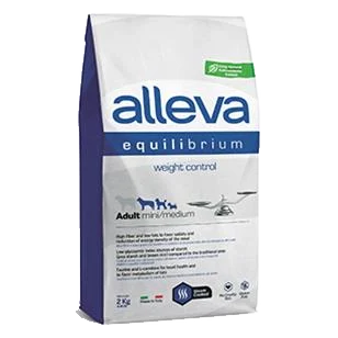 Alleva SP EQUILIBRIUM dog adult weight controll mini & medium chicken & ocean fish 2 kg