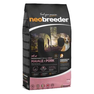 Alleva NEO BREEDER dog adult medium & maxi pork 2 kg