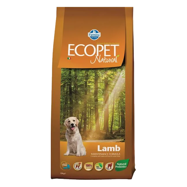Farmina MO P ECOPET dog adult medium, lamb 12 + 2 kg