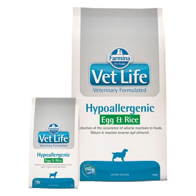 Farmina Vet Life dog hypoallergenic, egg & rice 2 kg