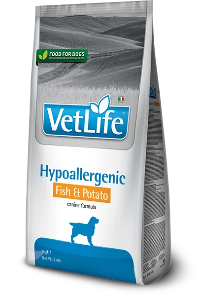 Farmina Vet Life dog hypoallergenic, fish & potato 12 kg