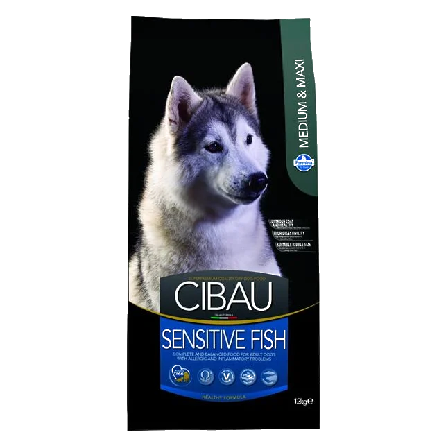Farmina MO SP CIBAU dog adult medium & maxi, sensitive fish 12 kg
