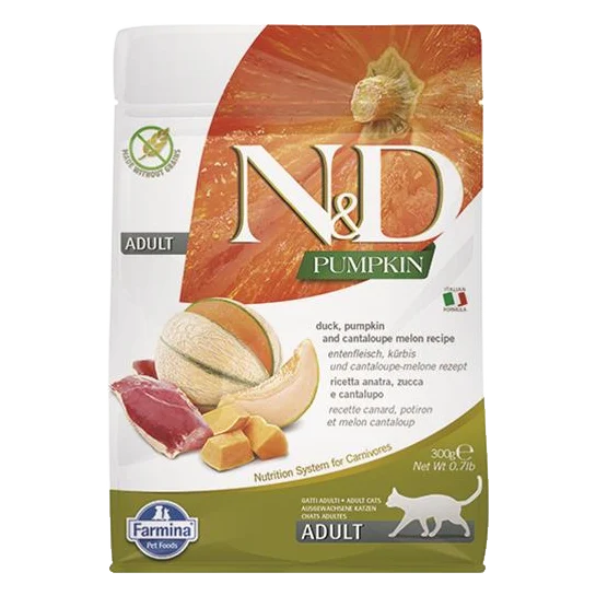 Farmina N&D cat PUMPKIN (GF) adult, duck & cantaloupe melon 0,3 kg