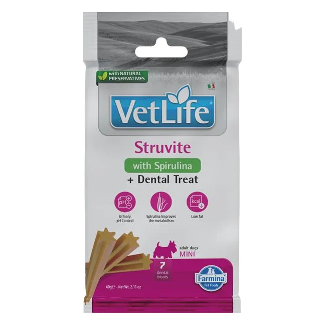 Pamlsok Farmina Vet Life Dog Struvite Adult Mini 60g