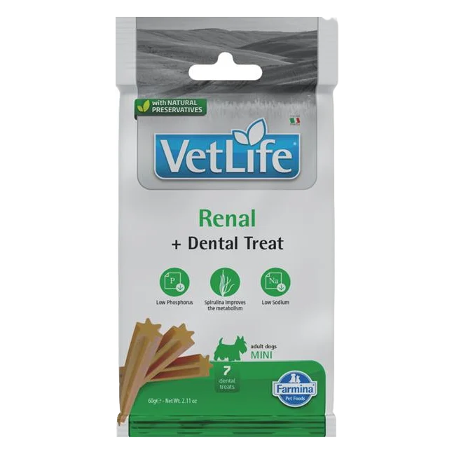 Pamlsok Farmina Vet Life Dog Renal Adult Mini 60g