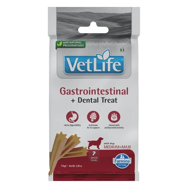 Pamlsok Farmina Vet Life Dog Gastrointestinal Adult medium & maxi 100g
