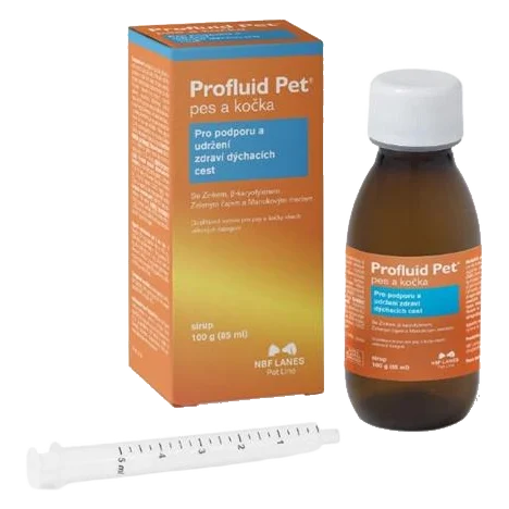 Profluid Pet sirup proti kašľu pre psy a mačky 85 ml