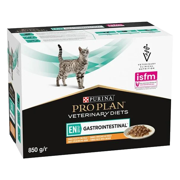 Purina VD Feline - EN St/Ox Gastroint. Chicken kapsička 10x85 g