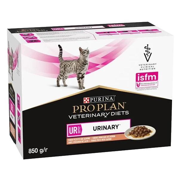 Purina VD Feline - UR St/Ox Urinary Salmon kapsička 10x85 g