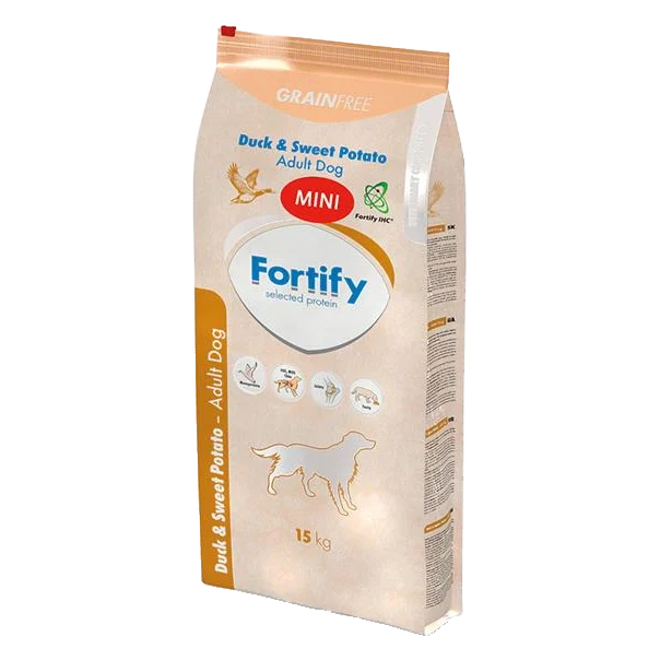 FORTIFY Dog Duck & Sweet Potato Mini 15 kg