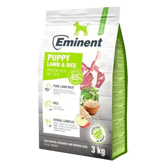 Eminent Dog Puppy Lamb & Rice NEW 3 kg