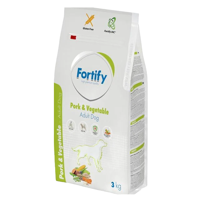 FORTIFY Dog Adult Pork & Vegetables 3 kg