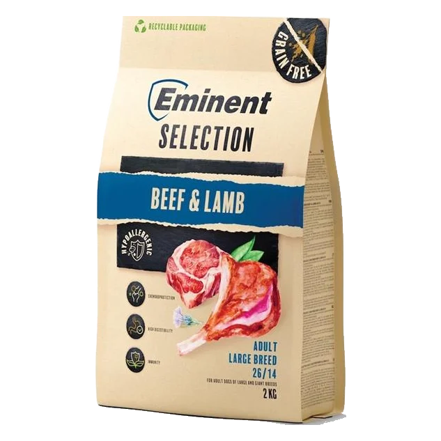 Eminent dog Selection Adult Large Breed Beef & Lamb 2 kg