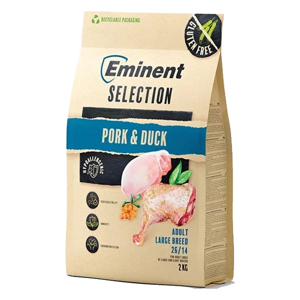 Eminent dog Selection Adult Large Breed Pork & Duck 2 kg
