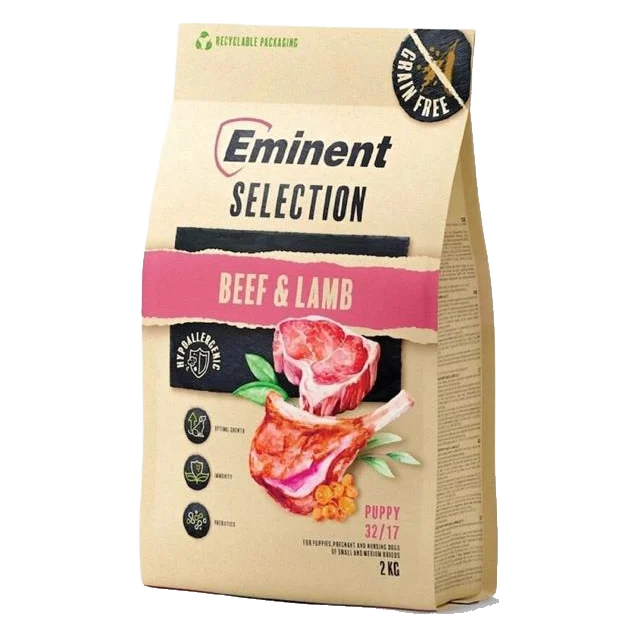 Eminent dog Selection Puppy Beef & Lamb 2 kg