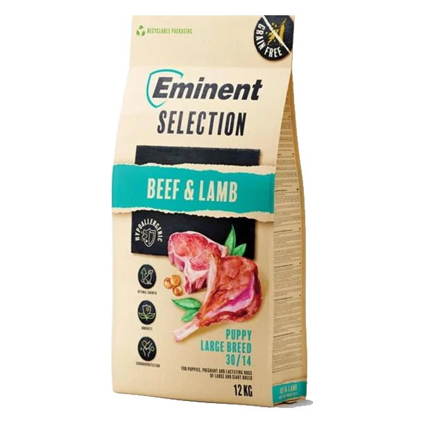 Eminent dog Selection Puppy Large Breed Beef & Lamb 12 kg
