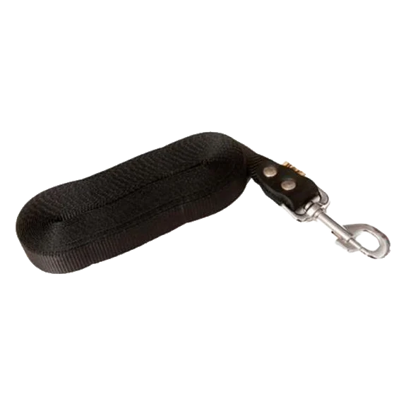 Vodítko stopovacie B&F popruh čierne 2,5 cm x 10 m
