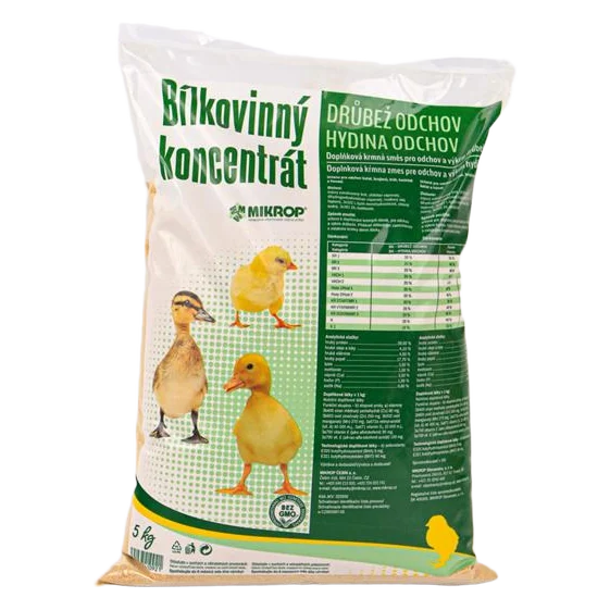 MIKROS Bielkovinový koncentrát Odchov Hydiny 5 kg