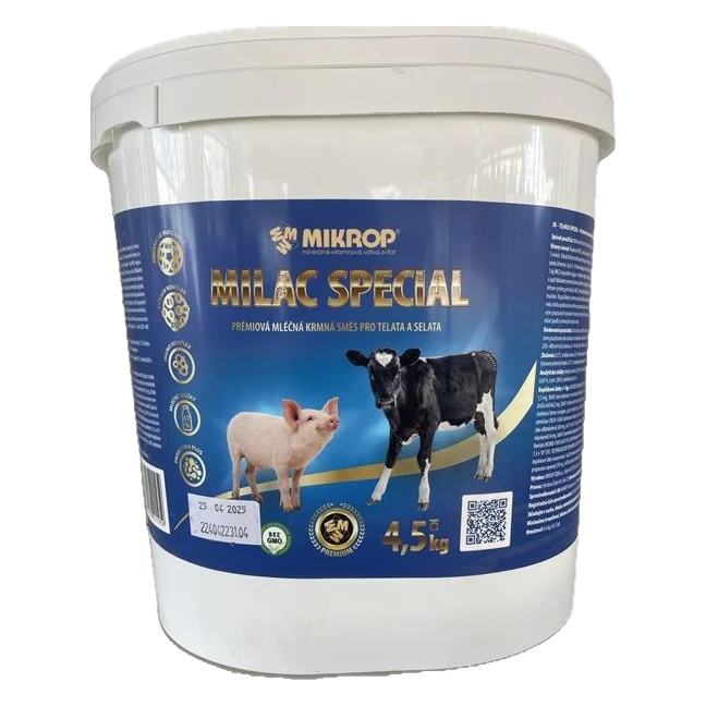 MIKROS Milac mlieko pre teliatka a prasiatka vedro 4,5 kg