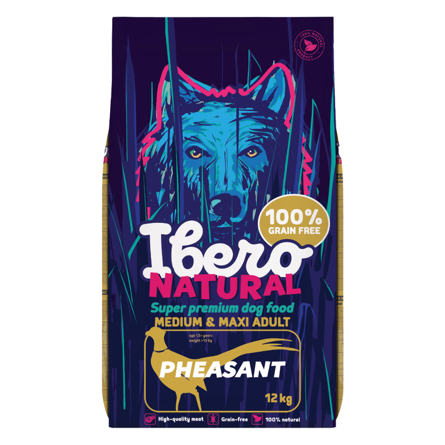 Ibero NATURAL dog GF Pheasant 12kg