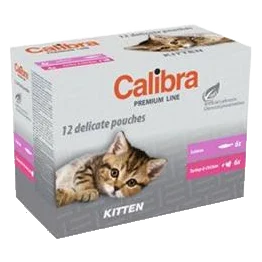 Calibra KAPSIČKA Premium cat Kitten Multipack 12 x 100 g