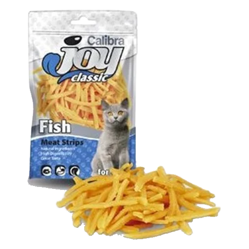 Pamlsok CALIBRA Joy CAT Classic Fish Stripes 70g