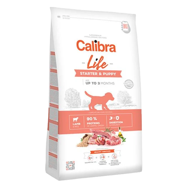 Calibra Dog Life Starter & Puppy Lamb 12 kg
