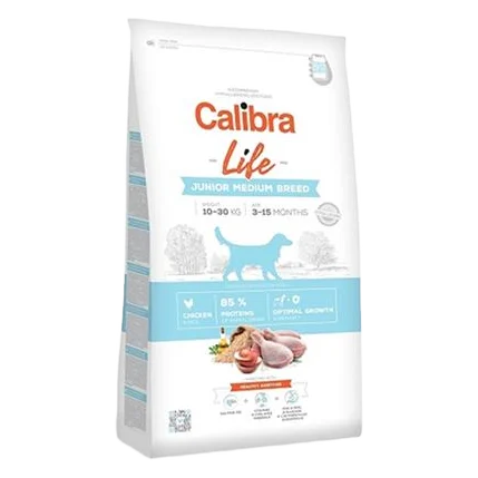 Calibra Dog Life Junior Medium Breed Chicken 2,5 kg