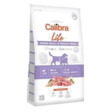 Calibra Dog Life Junior Small & Medium Breed Lamb 12 kg