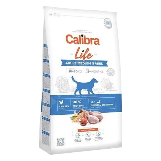 Calibra Dog Life Adult Medium Breed Chicken 2,5 kg