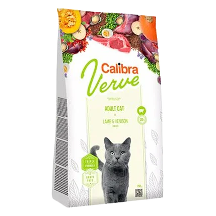 Calibra Cat Verve GF Adult Lamb&Venison 8+, 3,5 kg