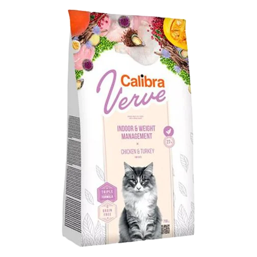 Calibra Cat Verve GF Indoor&Weight Chicken 750g
