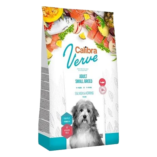 Calibra Dog Verve GF Adult Small Salmon & Herring 1,2 kg