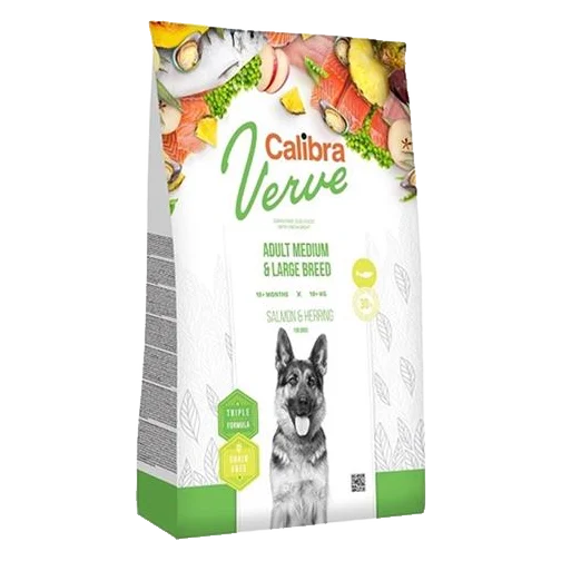 Calibra Dog Verve GF Adult Medium & Large Salmon & Herring 2 kg